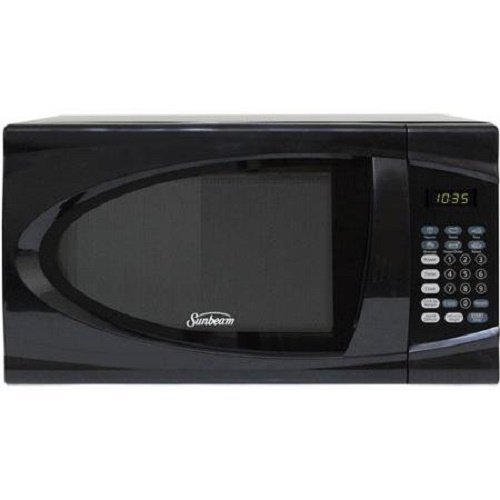 Sunbeam 0.9 Cu. Ft. Microwave Oven, Black
