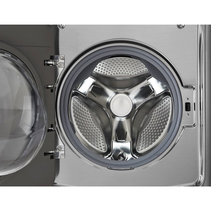 LG WM5000HVA 4.5 Cu. Ft. Graphite Steel Front Load Washer - Energy Star N2