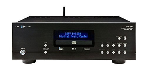 Cary Audio DMC-600 Digital Media Streamer and CD Player (Black)