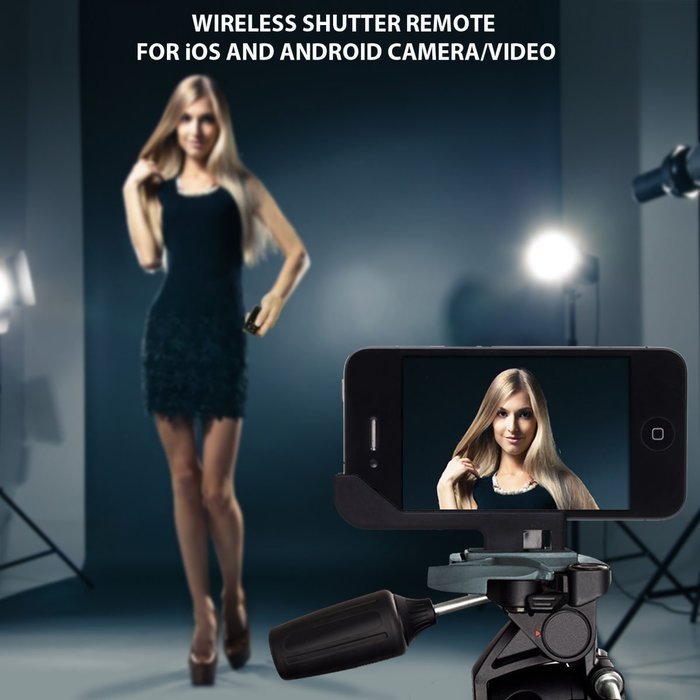 GOgroove Multimedia Bluetooth Music Remote Control with Audio Playback & Voice Commands - Sync Your Device w/... N8