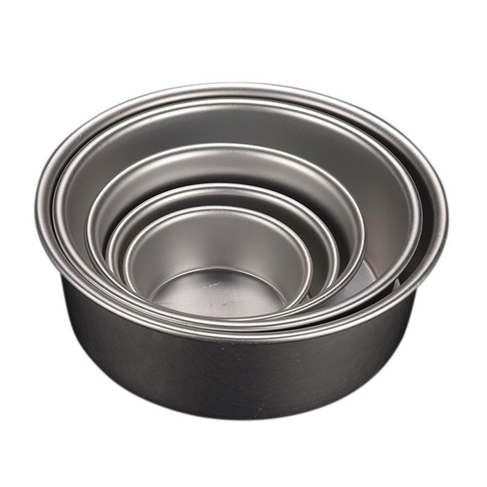 Bluewings(TM) Aluminum Alloy Round Cake Baking Mould Pan Bakeware Tool N2