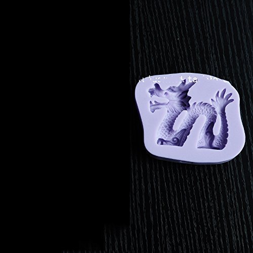 Anyana 1 Pair China Dragon Silicone Fondant Mold Cake Decorating Pastry Gum Pastry Tool Kitchen Tool Sugar Paste... N2