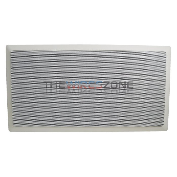 White 2-Way 6.5" inch 100 Watt 100W 6 Ohms In-Wall Center Channel Speaker 6-1/2" N2