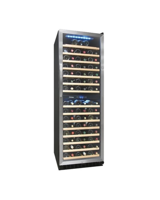 Vinotemp VNTVT-155SBW 155-Bottle Dual-Zone Wine Cooler N8