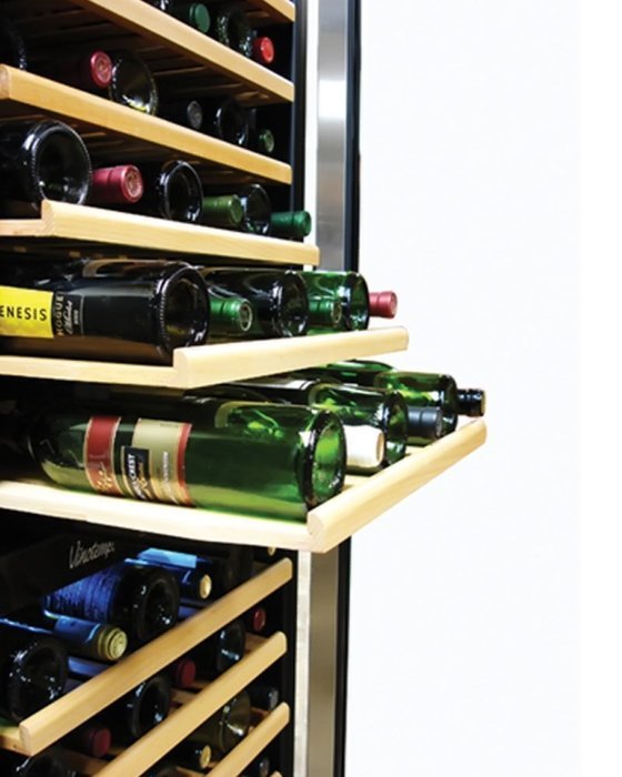 Vinotemp VNTVT-155SBW 155-Bottle Dual-Zone Wine Cooler N9