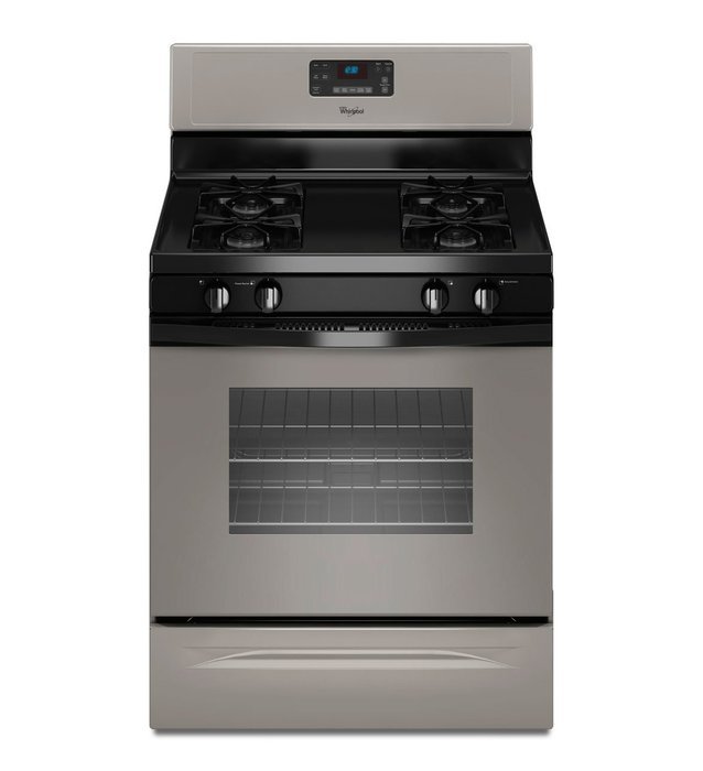 Whirlpool WFG510S0AS 30" Stainless Steel Gas Sealed Burner Range