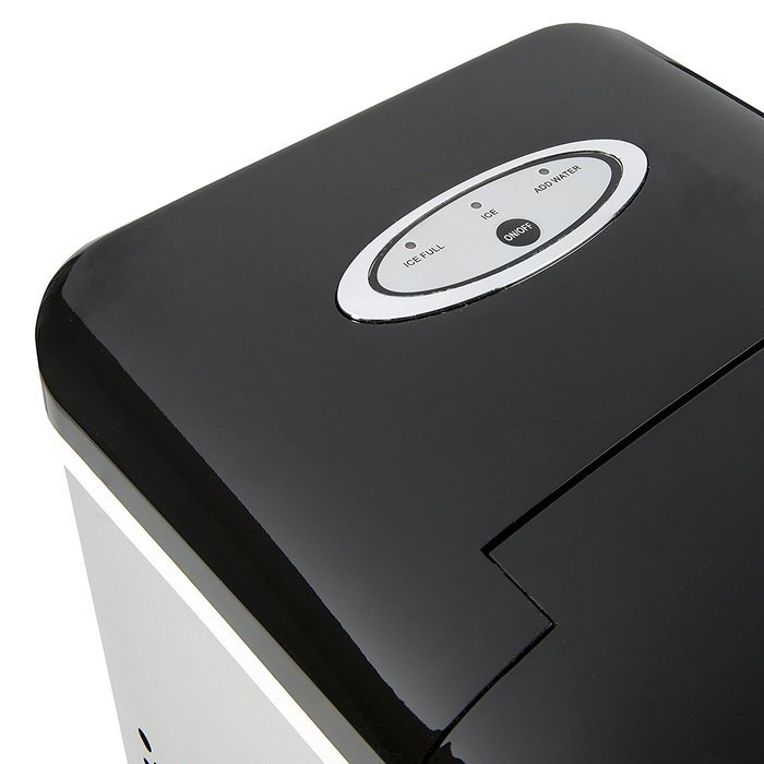 MaxiMatic MIM-5802 Mr Freeze Portable Ice Maker, Stainless Steel N6