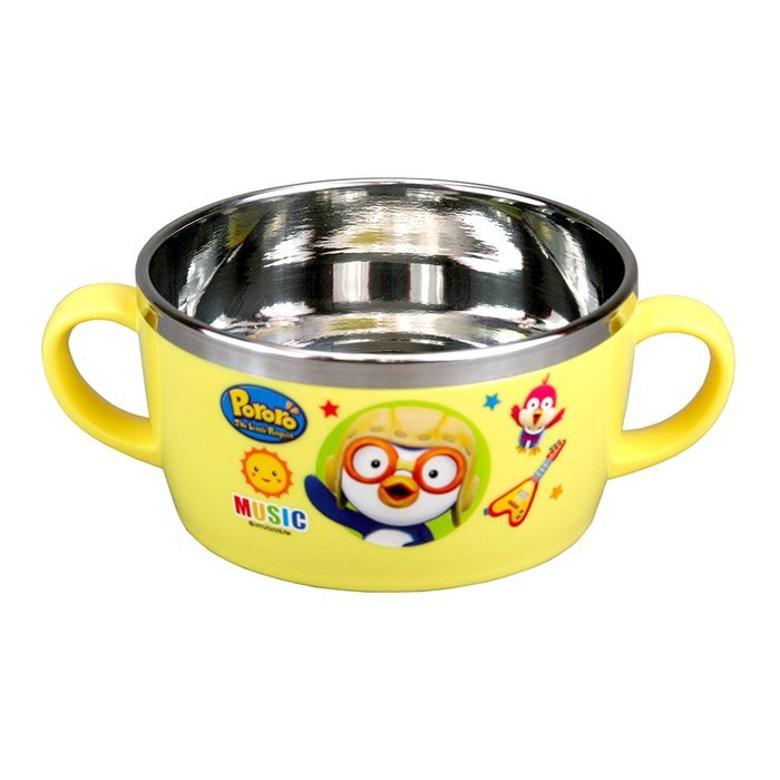 Pororo Kids Stainless Steel Bowl w/Handle #PR0891