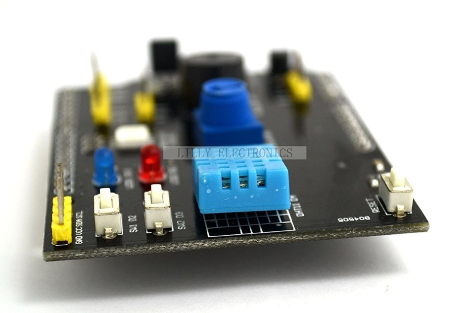 Q-BAIHE multifunction expansion board DHT11 temperature and humidity LM35 temperature compatible UNO N2
