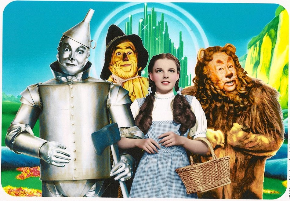 Wizard of Oz Cast ~ Edible Image Cake / Cupcake Topper by Quantumchaos ...