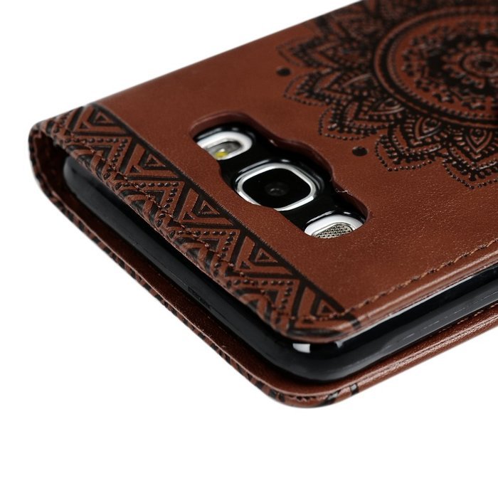 (Not for 2015 Version) 2016 J5 Case, YOKIRIN Unique Premium PU Leather Dream Catcher 3D Relief Embossed Cover... N36