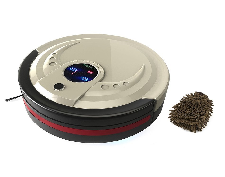 bObsweep Standard Robotic Vacuum And Mop Cleaner, Champagne (Complete Set) w/ Bonus: Premium Microfiber Cleaner... N2