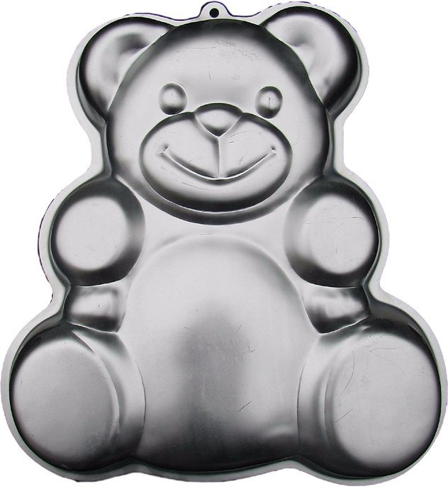 Huggable Teddy Bear Pan Cake Mold Baking Kit N2