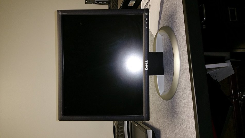 17" Dell 1704FPV DVI LCD Monitor w/USB Hub (Gray) N2