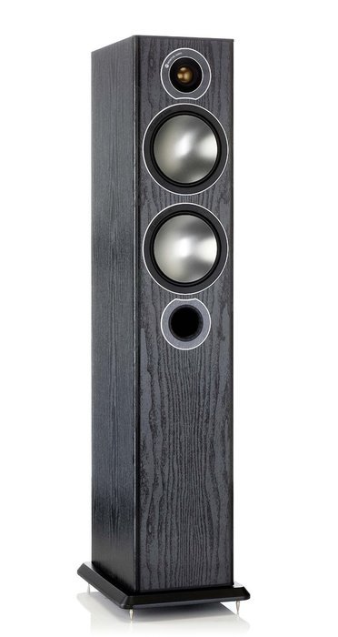 Monitor Audio Bronze Series 5 2 1/2 Way Floorstanding Speaker - Each - Black Oak
