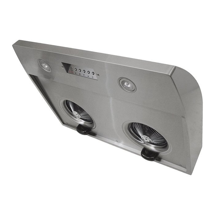 KOBE Range Hoods CH2236SQ-1 Under Cabinet Hood 6-Speed, 800 CFM with LED Lights, 36-Inch N5