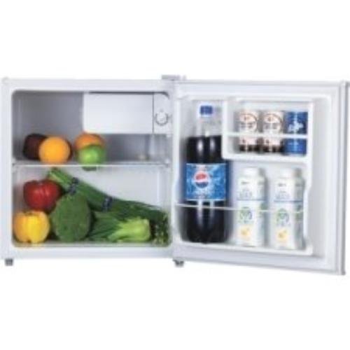 Lorell LLR72310 Compact Refrigerator, Wire Shelf, Dial Control, Manual Defrost, 1.6 cubic feet, White