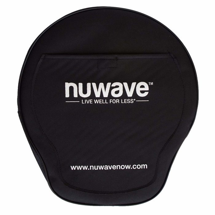 NuWave PIC Compact Precision Induction Cooktop w/ 9-inch Hard Anodized Fry Pan & Storage Case Bundle N4