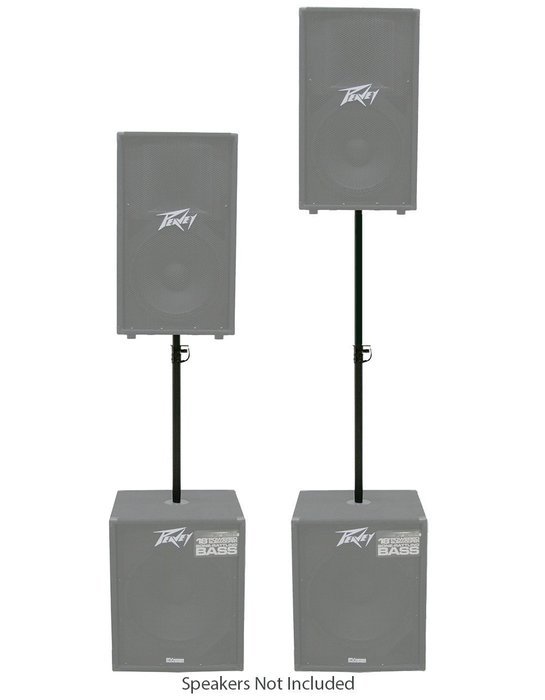 Pro Audio DJ Subwoofer Pole Mount Speaker Stand Adjustable Extension 35mm 1.375" N2