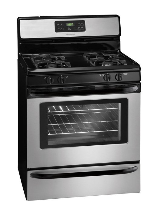 Frigidaire FFGF3023LS, 30 Inch Gas Range, Stainless Steel N2