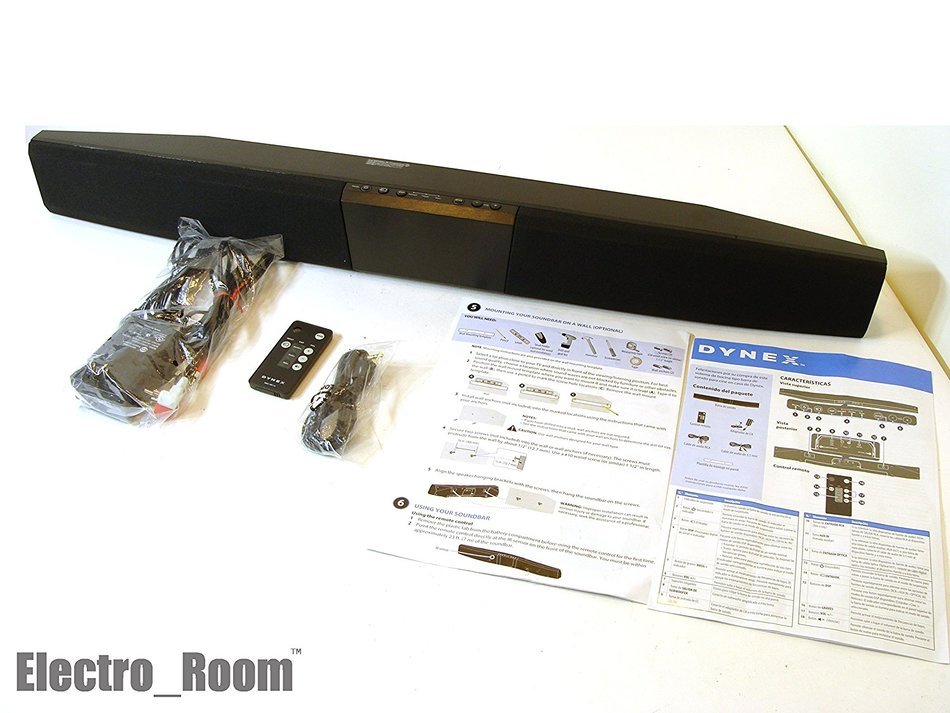 Dynex - Soundbar System - Dx-sb114 Black/gray N4