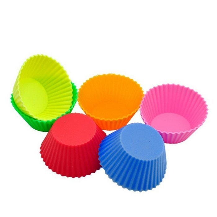 Gabkey 24 PCS Muffin Brioche mold Brownies pie cupckake egg tart pans N3