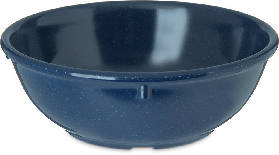 Carlisle 4352535 Dallas Ware Melamine Nappie Bowl, 13 oz. Capacity, 5.32 x 1.87", Cafe Blue (Case of 24) N2