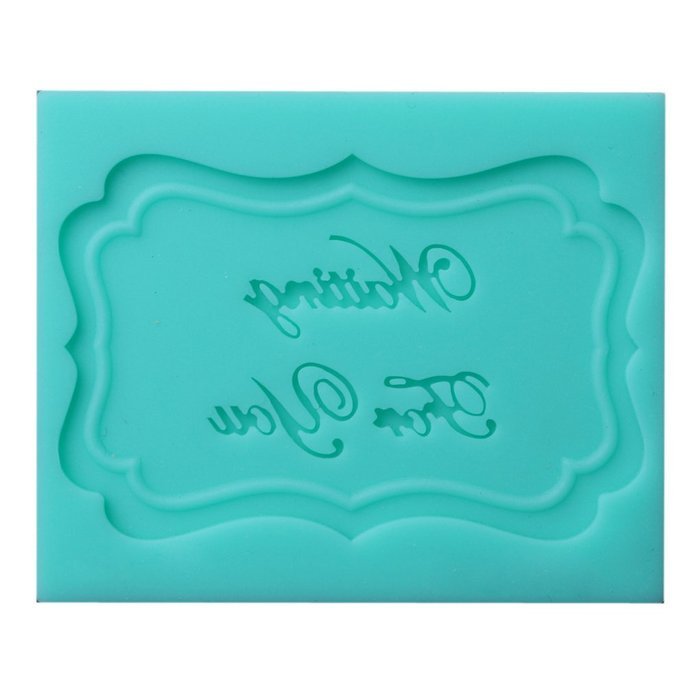 MuLuo Silicone Mold Cupcake Cake Tools " Waiting For You " Letter Cake Mold N3
