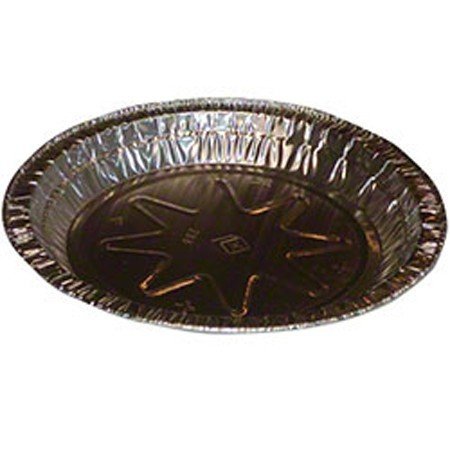 8" Round Medium Aluminum Pie Container - 400 per case