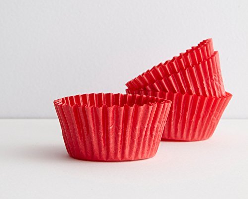 Pirate Cupcake Picks Kit - (12) Pirate Hat Topper Rings (12) Palm Tree Novelties, (32) Red Baking Cups (3/4 oz... N5