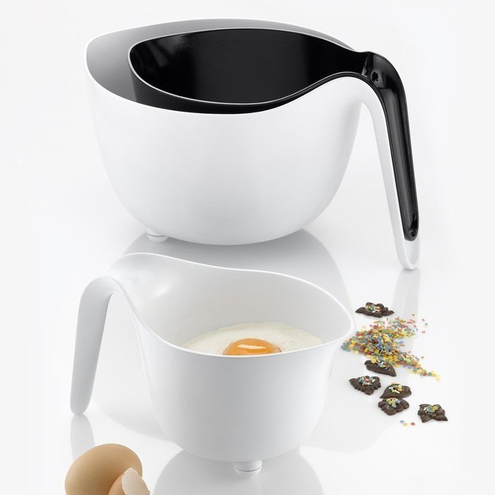 koziol MIXXX Mixing Bowl 3.5 l / 118 fl.oz. / 0.9 gal., solid black N10