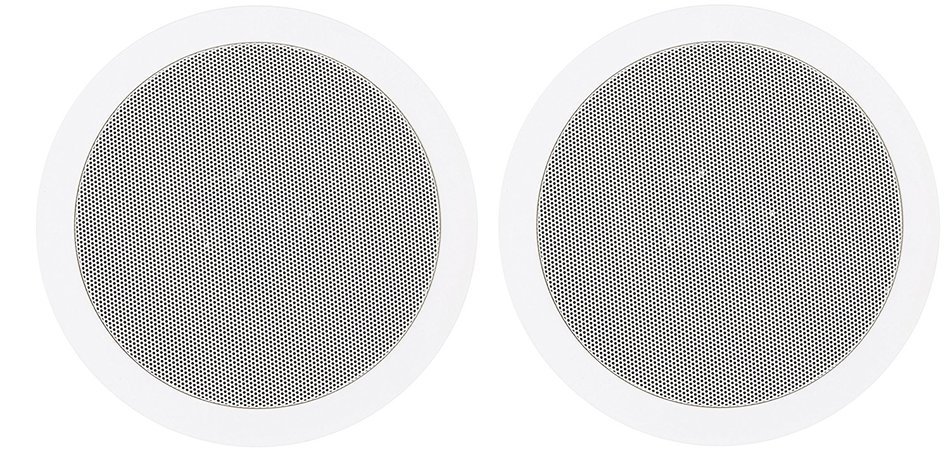 Dayton Audio CS620CT 6-1/2" 2-Way 70V Ceiling Speaker Pair