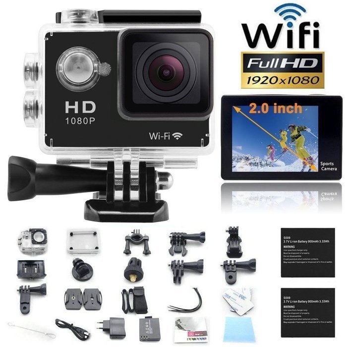 WIFI wireless SJ4000 Sports DV Waterproof 1080P HD Video Action Camera 2inch
