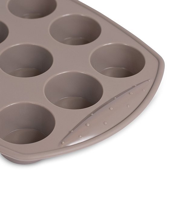 Internet&rsquo;s Best Silicone Cake Mold | 12 Cup | Cupcake Tray | Cake Baking Mold | BPA Free | Dishwasher Safe N2