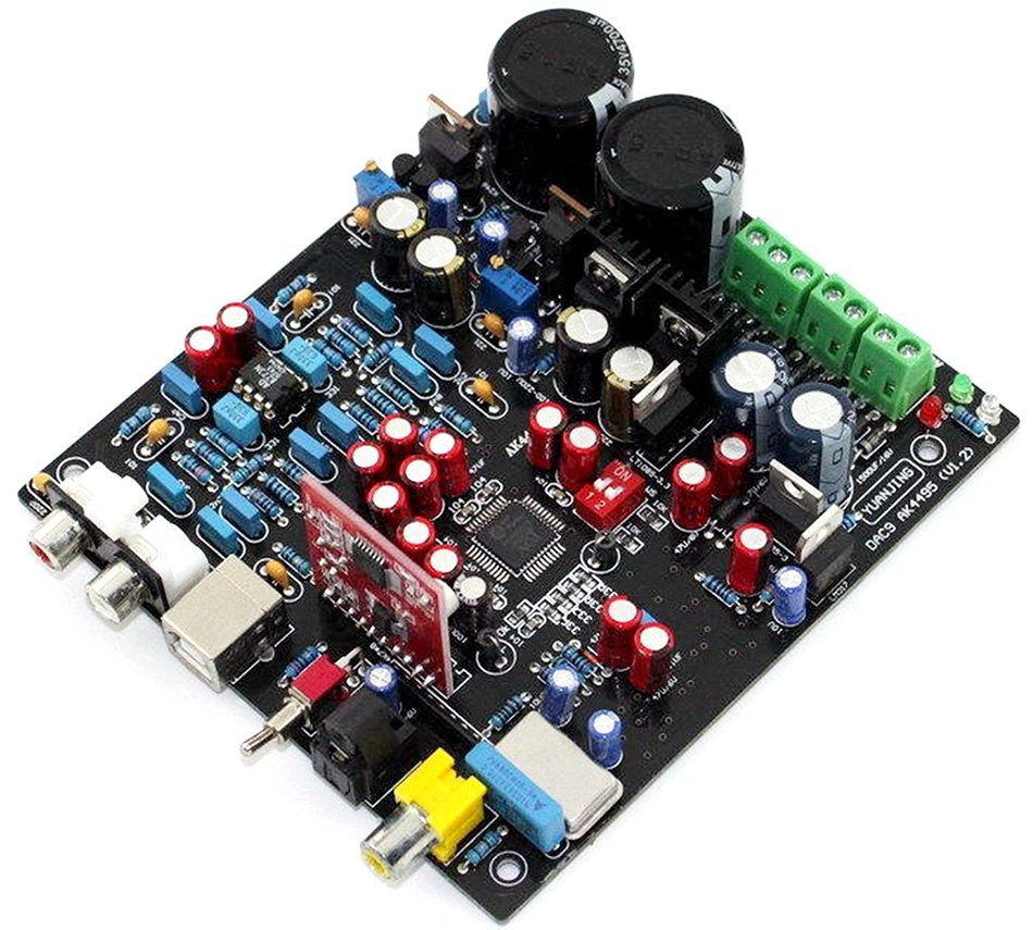 AK4495SEQ + WM8805 DAC Fiber Coaxial USB Decoding Board + USB Daughter Card N2