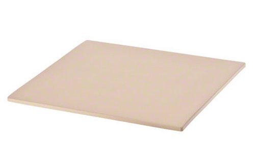 American Metalcraft (STONE14) 15" x 14" Rectangular Economy Pizza Stone