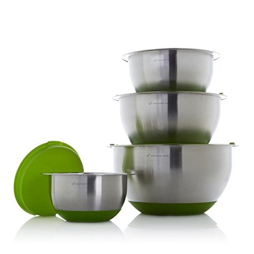 Wolfgang Puck Mixing Bowl set 12 pc (red) N4