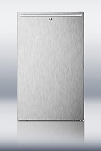Summit CM411LSSHHADA 20" Medically Approved & ADA Compliant Compact Refrigerator with 4.1 cu. ft. Capacity Professional...