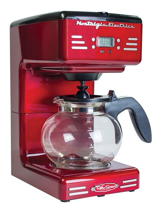 Nostalgia RCOF120 Retro Series 12-Cups Programmable Coffee Maker N2