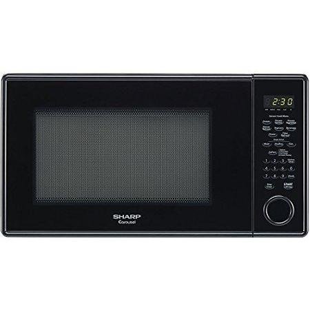 Sharp 1.3 Cu. Ft. Black Countertop Microwave - Single - 1.30 Ft Main Oven - Electric Heat Source [main Oven] -...