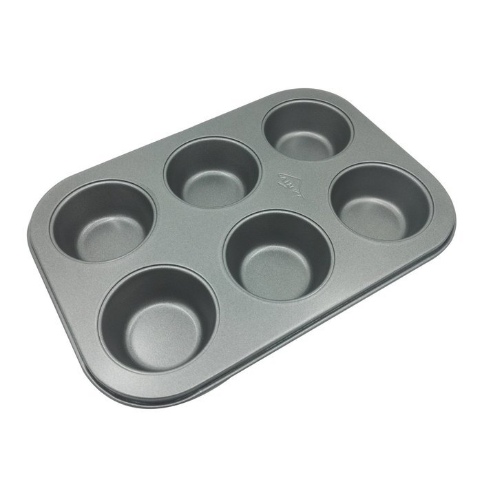 Carbon Steel Nonstick 6-Cup Muffin Pan N2