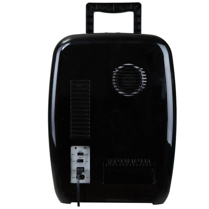SMAD Portable Mini Travel Refrigerator Cooler/Warmer,15.8 Quart,Black