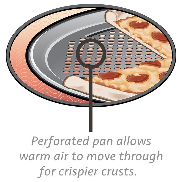 AirBake Nonstick Pizza Pan, 15.75 in N3