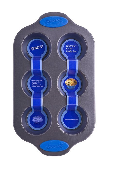 Entenmanns Bakeware ENT29010 Ultimate Muffin/Cupcake Pan, 6-Cup N2