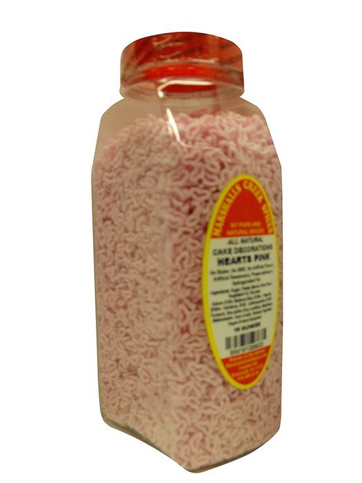 Marshalls Creek Spices All Natural Vegan Cake Decorations, Sprinkles, Rainbow Alphabet, 16 Ounce N48