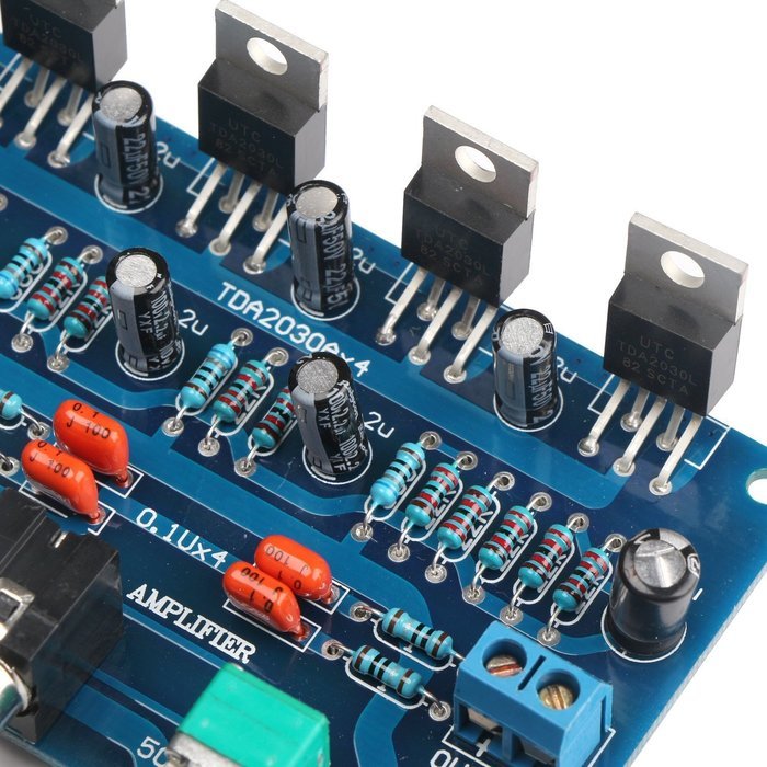 Yosoo TDA2030A Digital Amplifier Board Stereo Audio Power Amplifier 34W+34W 2-Channel BTL Circuit Amp Board DIY... N4