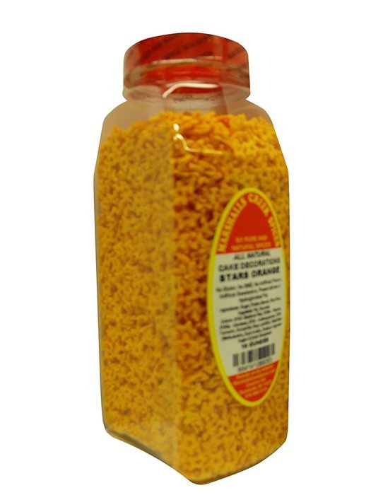 Marshalls Creek Spices All Natural Vegan Cake Decorations, Sprinkles, Rainbow Alphabet, 16 Ounce N60