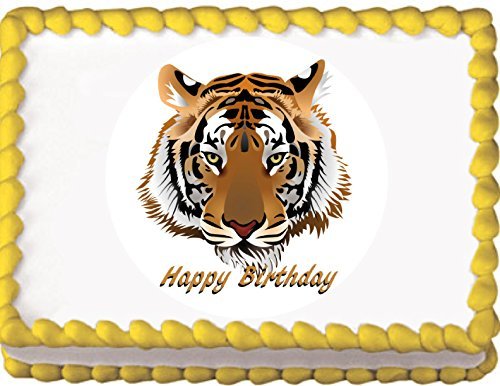 Tiger Edible Cake Topper