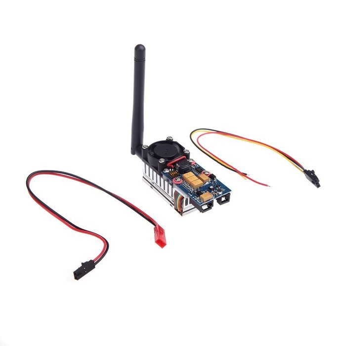 T-Trees 5.8G 1000MW 1W TS581000 Video AV Audio Wireless 8CH Transmitter Sender for FPV N4