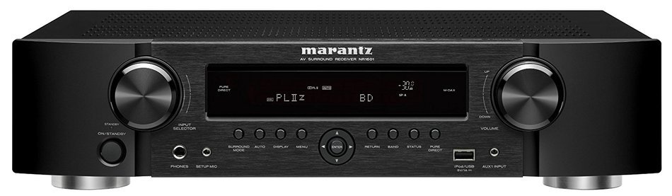 Marantz NR1601 Audio/Video 7.1 Channel Surround Receiver (Black) (Discontinued by Manufacturer) N3
